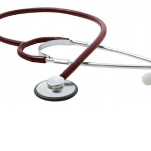 General Exam Stethoscope Proscope 660 Burgundy 1-Tube 21 Inch Tube Single Sided Chestpiece