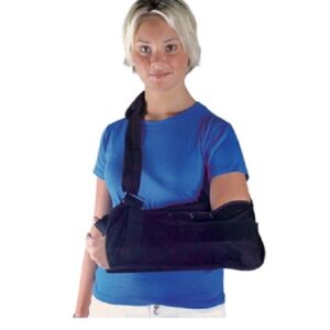 Shoulder Abduction Sling Ossur Large Cotton Adjustable Shoulder Strap With Abduction Pillow Left or Right Arm