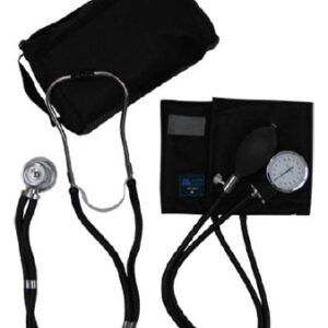 Reusable Aneroid / Stethoscope Set Match Mates Adult Cuff Dual Head Sprague Stethoscope Pocket Aneroid