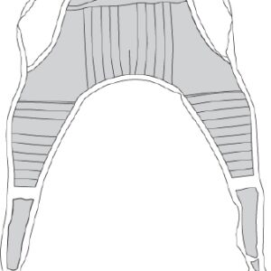 Seat U Sling 4 Point Cradle With Head Support Strap Attachment Small 600 lbs. Weight Capacity