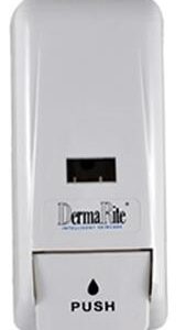 Hand Hygiene Dispenser DermaRite White Manual Push 1000 mL Wall Mount