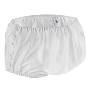 Sani-Pant Protective Underwear Unisex Nylon / Plastic X-Large Snap Closure Reusable