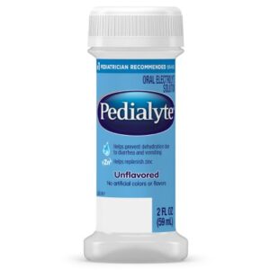 Oral Electrolyte Solution Pedialyte Classic Unflavored 2 oz. Electrolyte