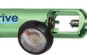Drive Mini Oxygen Regulator Click Style 0 – 8 LPM Barb Outlet CGA-870