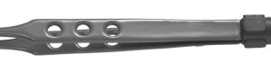 Bipolar Forceps Padgett 4-1/2 Inch Length OR / Surgical Grade German Stainless Steel NonSterile NonLocking Thumb Handle Straight 0.5 mm Wide Tips