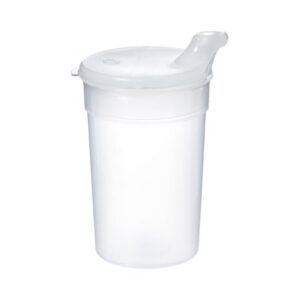 ADL Dysphagia Cup Flo-Trol Clear Plastic Reusable