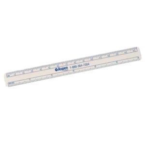Wound Measuring Ruler Aspen 6 Inch Length Plastic NonSterile