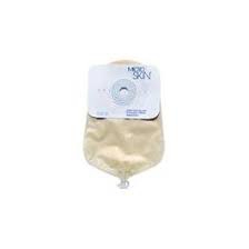Urostomy Pouch MicroSkin One-Piece System 9 Inch Length Flat, Pre-Cut 3/4 Inch Stoma Drainable