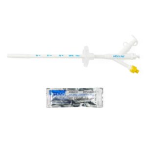 Gastrostomy Feeding Tube Medline 20 Fr. 24.13 cm Tube Silicone Sterile