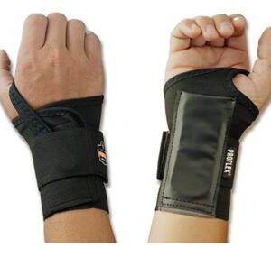 Wrist Support ProFlex 4000 Single Strap Elastane / Elastic / Polyester Right Hand Black Medium