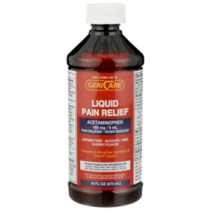 Pain Relief Geri-Care 160 mg / 5 mL Strength Acetaminophen Liquid 16 oz.