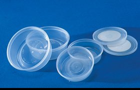 Putty Container AliMed Plastic Clear 4 oz.