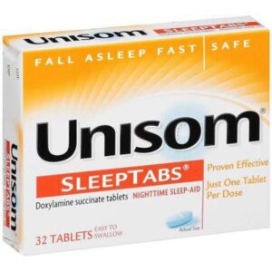Sleep Aid Unisom 32 per Bottle Tablet 25 mg Strength