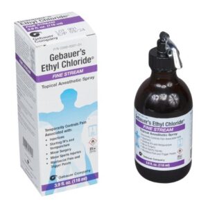 Gebauer’s Ethyl Chloride Ethyl Chloride 100% Fine Stream 103.5 mL