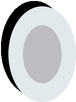 Silver Foam Dressing PolyMem Shapes 3-1/2 X 5 Inch Oval Sterile