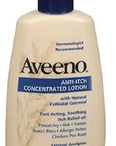 Itch Relief Aveeno Anti-Itch 3% Strength Lotion 4 oz. Bottle