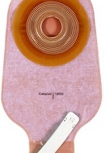 Colostomy Pouch Assura One-Piece System Convex, Trim to Fit 3/4 to 1-3/4 Inch Stoma Drainable