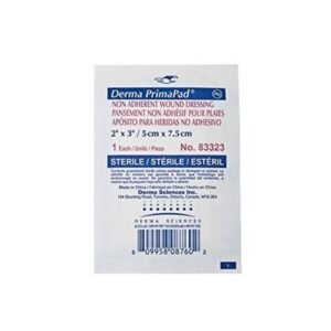 Non-Adherent Dressing Primapad 2 X 3 Inch 1-Ply Sterile 100 per Pack