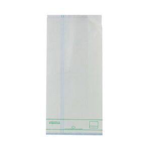 Sterilization Bag ProSys Steam 2 X 3-1/2 X 6 Inch White Open End Paper