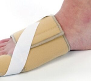 Toe Splint AliMed Soft Large Hook and Loop Closure Male 9 / Female 10-1/2 Right Foot