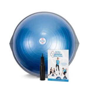 Exercise Dome BOSU PRO Balance Trainer Inflatable 25 Inch Diameter 4 X 26 X 26 Inch Blue