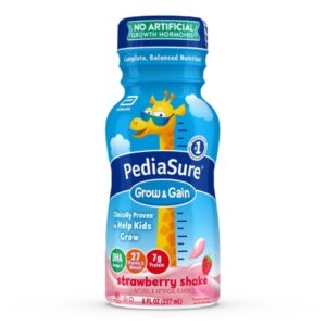 Pediatric Oral Supplement PediaSure Grow & Gain Shake Strawberry Flavor 8 oz. Bottle Liquid Calories