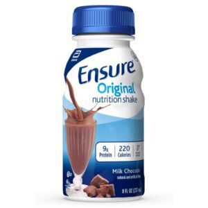 Oral Supplement Ensure Original Shake Milk Chocolate Flavor Liquid 8 oz. Bottle