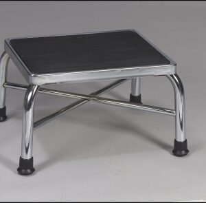 Step Stool Bariatric 1 Step Stainless Steel Frame 9 Inch Step Height