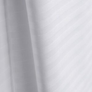 Bed Sheet ComforTwill Fitted 60 X 80 X 11 Inch White 70% Cotton / 30% Polyester Reusable