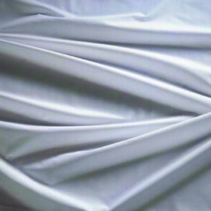 Bed Sheet UniVal Flat 66 X 104 Inch White 70% Cotton / 30% Polyester Reusable