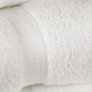 Bath Towel EuroTouch 27 X 54 Inch Cotton White Reusable