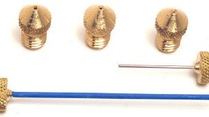 Cryosurgical Tip 20 Gauge OD X 1 Inch L Straight Spray, 20 Gauge OD X 3 Inch L Bent Spray