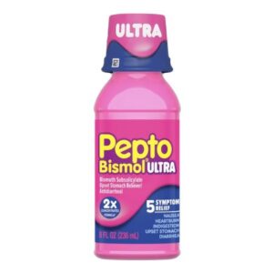Anti-Diarrheal Pepto Bismol Ultra 262 mg Strength Liquid 8 oz.
