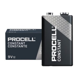 Alkaline Battery Duracell Procell 9V Cell 9V Disposable 12 Pack