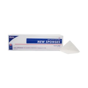 Nonwoven Sponge Dukal 3 X 3 Inch 4-Ply NonSterile 200 per Pack
