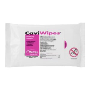 Surface Disinfectant CaviWipes Premoistened Alcohol Based Manual Pull Wipe 45 Count Soft Pack Alcohol Scent NonSterile