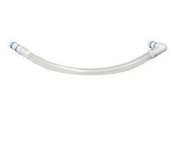 Suction Tubing Clear 7 mm I.D. 10 Inch Length Silicone Sterile