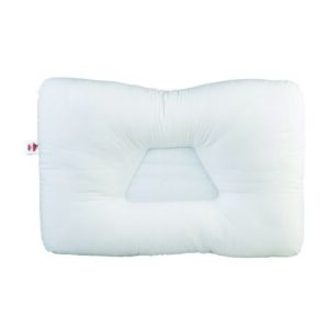 Cervical Pillow Tri-Core Firm 16 X 24 Inch White Reusable