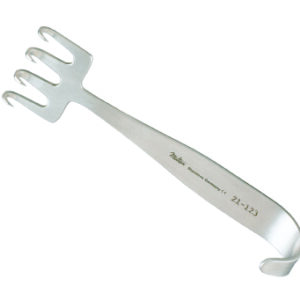 Flap Rake Retractor Miltex Freeman 4-1/4 Inch Length OR Grade