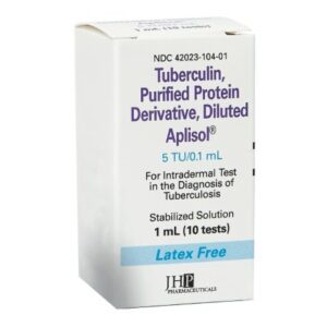 Aplisol Tuberculin Purified Protein Derivative 5 TU / 0.1 mL Injection 1 mL