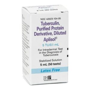 Aplisol Tuberculin Purified Protein Derivative 5 TU / 0.1 mL Injection 5 mL