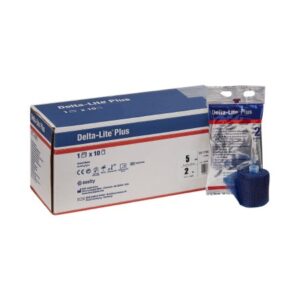 Cast Tape Delta-Lite Plus 2 Inch X 12 Foot Fiberglass / Resin Deep Blue
