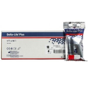 Cast Tape Delta-Lite Plus 2 Inch X 12 Foot Fiberglass / Resin Red