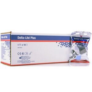 Cast Tape Delta-Lite Plus 2 Inch X 12 Foot Fiberglass / Resin Light Blue
