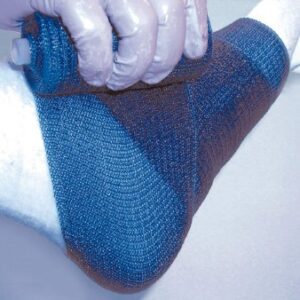 Cast Tape Delta-Lite Plus 3 Inch X 12 Foot Fiberglass / Resin Light Blue
