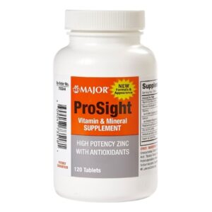 Multivitamin Supplement Prosight Vitamin A / Ascorbic Acid 5,000 IU – 60 mg Strength Tablet 120 per Bottle