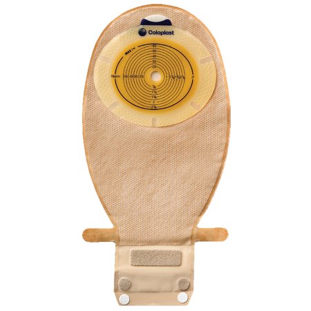 Colostomy Pouch SenSura One-Piece System 11-1/2 Inch Length, Maxi Flat, Trim to Fit 3/8 to 3 Inch Stoma Drainable