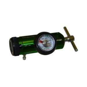 Mini Oxygen Regulator Click Style 0 – 15 LPM Barb Outlet CGA-870