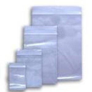 Reclosable Bag 9 X 12 Inch Plastic Clear Zipper Closure