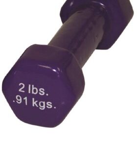 Dumbbell Hexagon Heads CanDo 2 lbs.